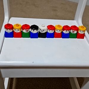Vintage lego people (set of 10)